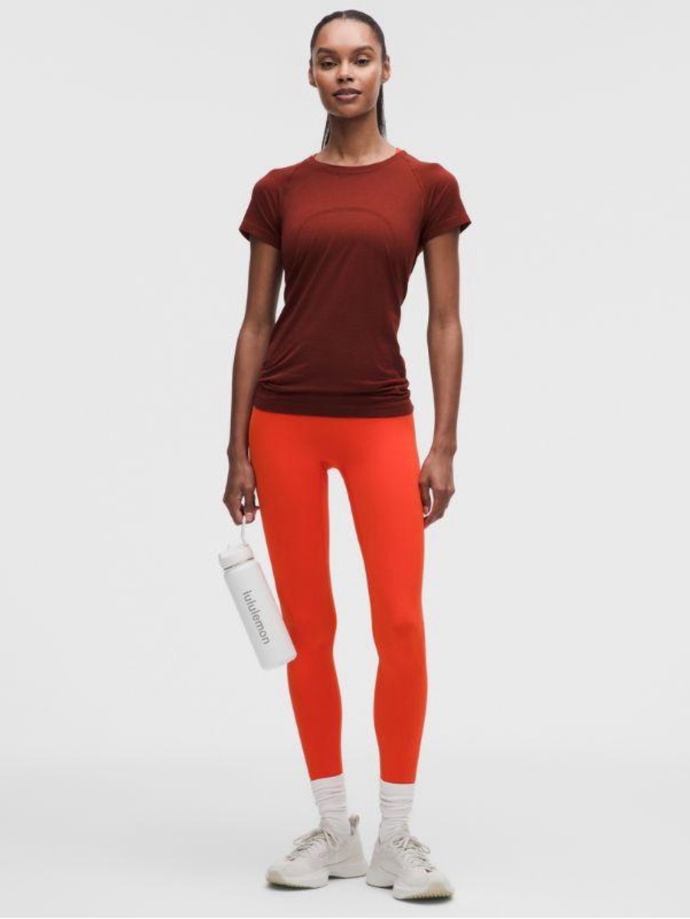 NWT Lululemon Cherry Ember 🍒 Wunder Train No Line HR 28" Tight- Women's Size 14